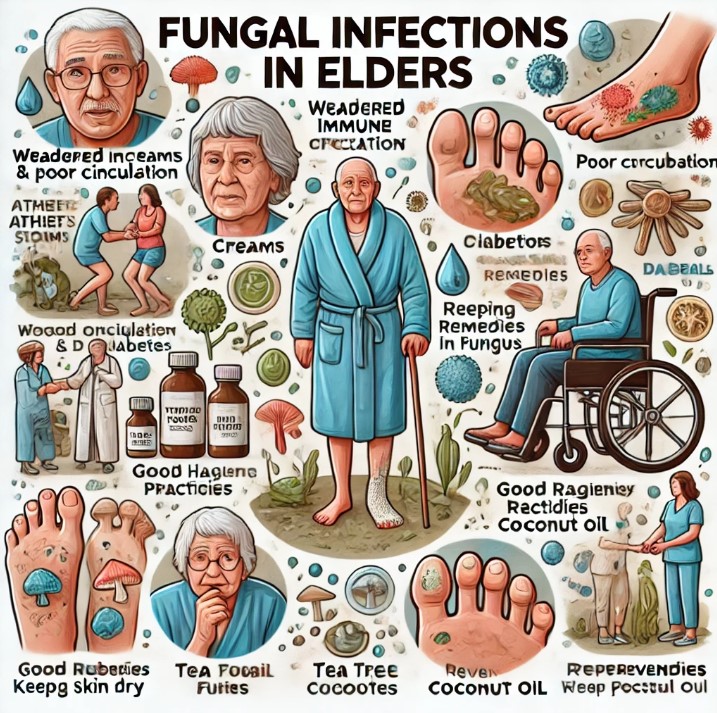 Fungal Infections in Elders: Causes and Remedies